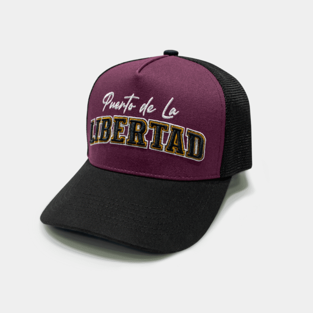 Gorra Trucker Puerto de La Libertad (Bordado 3D)